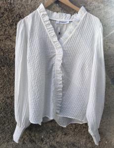 SHINACC FRILL LS SHIRT OFF WHITE CO'COUTURE