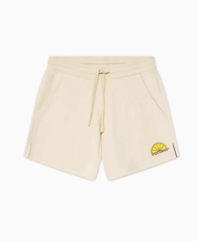 DONNA SWEAT SHORTS KHAKI ACQUA LIMONE
