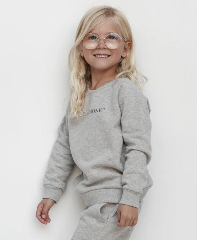 COLLEGE KIDS AMERICAN GREY ACQUA LIMONE