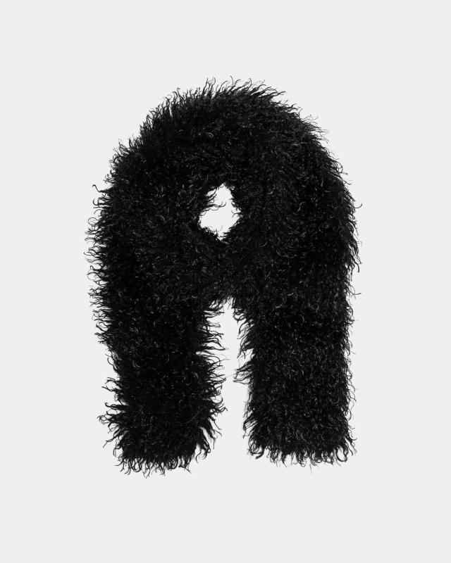 ANIQUE SCARF BLACK BOW19