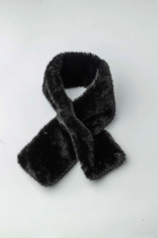 ANAIS SCARF BLACK BOW19