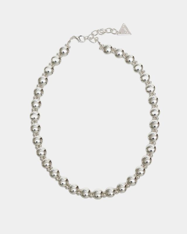 AVA PETITE NECKLACE SILVER BOW19