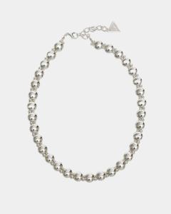AVA PETITE NECKLACE SILVER BOW19