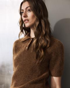 LIANNA MOHAIR TOP CINNAMON NEWHOUSE