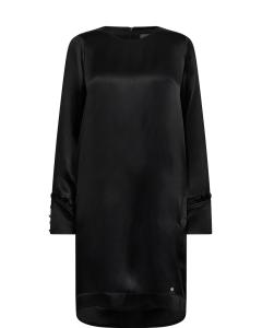 MMFAY GLOSSI DRESS BLACK MOSMOSH