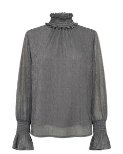 MMXIMENA GLAM BLOUSE SILVER MOSMOSH