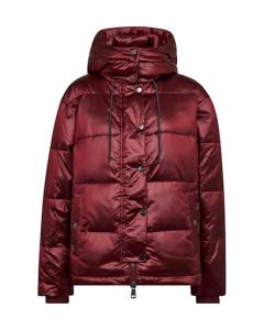 MMJILLY METALLIC DOWN JACKET CABERNET MOSMOSH