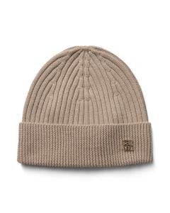 MMTOVA WOOL RIB HAT DOESKIN MOSMOSH