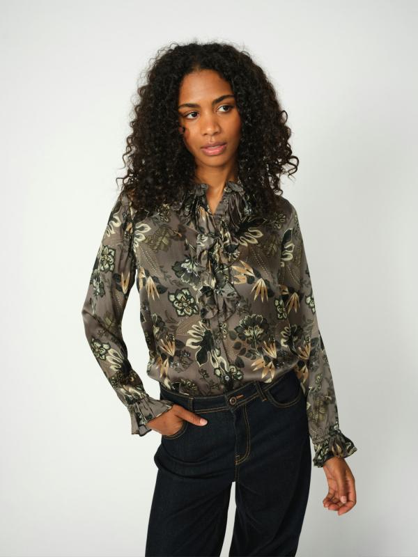 MMFLOW FLORO SHIRT URBAN CHIC MOSMOSH