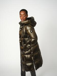MMNOVA METALLIC DOWN JACKET FOREST NIGHT MOSMOSH