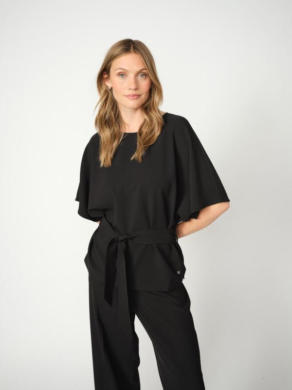 MMRIKALA MILEY BLOUSE BLACK MOSMOSH
