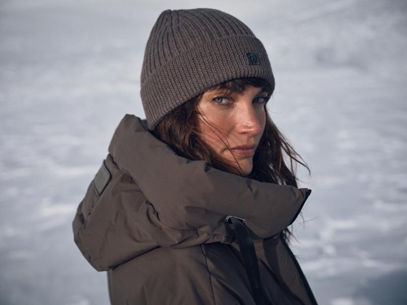 MMTOVA WOOL RIB HAT SUBTERRANEAN MOSMOSH