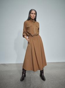 MMKIT SATO SKIRT DARK CAMEL MOSMOSH