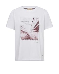 MMCHINN O-SS TEE WHITE MOSMOSH