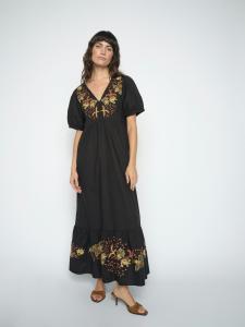 MMWERAS EMBREA DRESS BLACK MOSMOSH