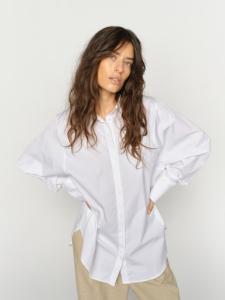 MMENOLA COTTON SHIRT WHITE MOSMOSH