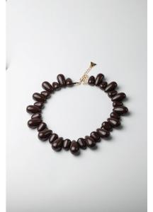 ZINA BIG NECKLACE BLACK BOW19