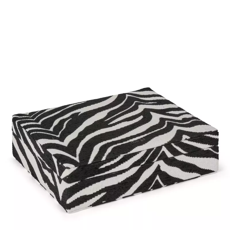 DAY ZEBRA JEWELRY CASE LARGE BLACK DAYET