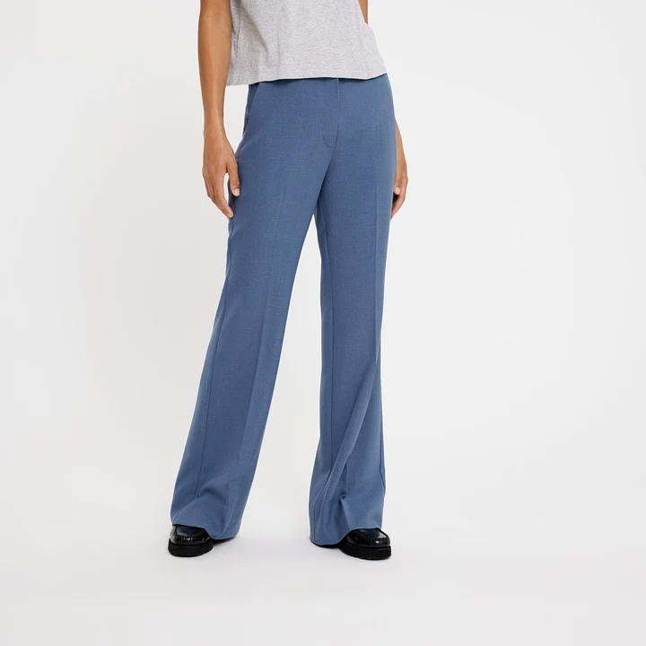 OLIVIA FV PANTS BLUE MIST MELANGE FIVE UNITS