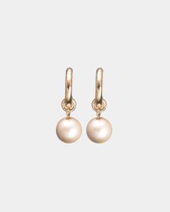 COLETTE EARRINGS PEARL BEIGE BOW19