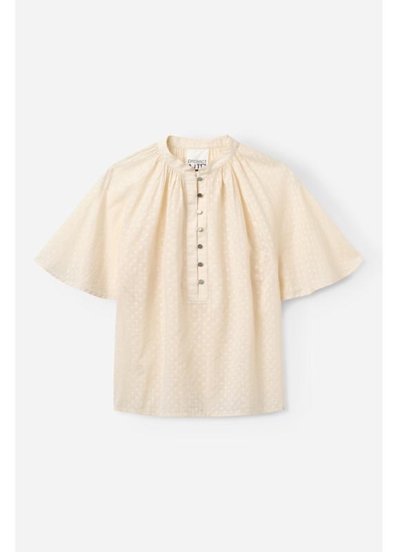 SANDIE BLOUSE PALE BLUSH PROJECT AJ117