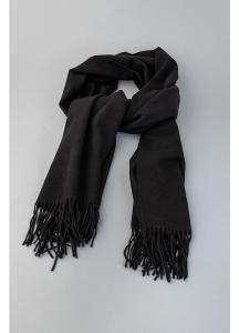 SOFT SCARF BLACK BOW19