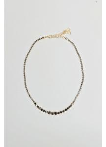 STRASS CATH NECAKLACE BLACK BOW19