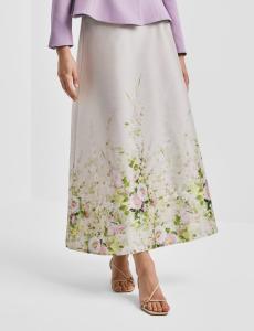 TAFFETA MAXI SKIRT WILLOW BYTIMO