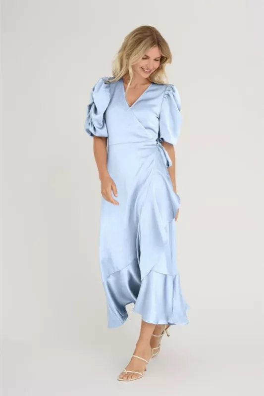 SINDA DRESS LIGHT BLUE A-VIEW