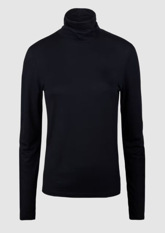 MIRANDA JERSEY ROLLNECK BLACK STENSTRÖMS