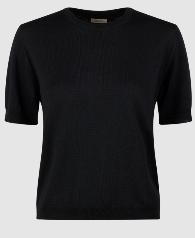 MAX KNIT CREWNECK BLACK STENSTRÖMS