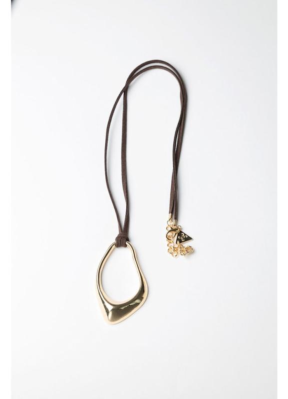 CIA LONG NECKLACE GOLD BOW19