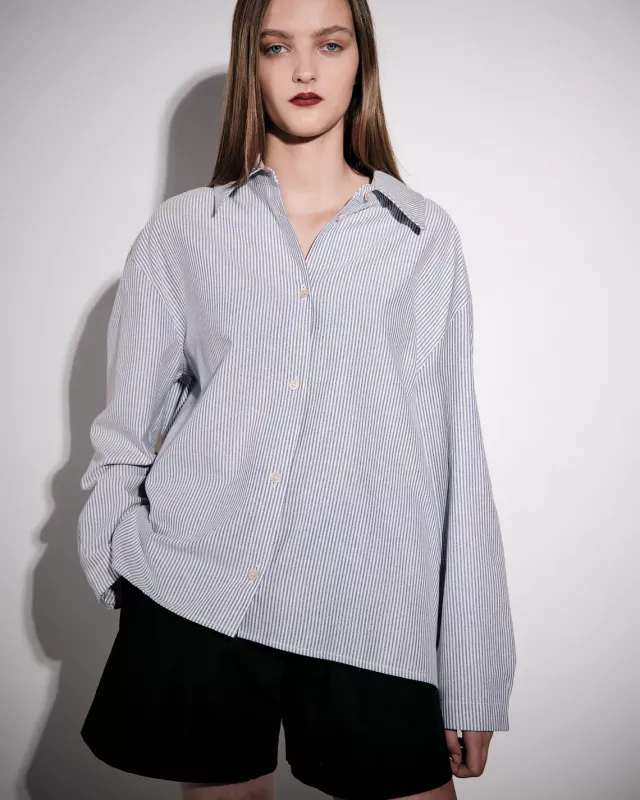 STELLA DARK NAVY STRIPE WHITE STRIPE BRIXTOL TEXTILES