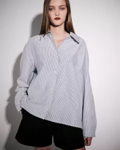 STELLA DARK NAVY STRIPE WHITE STRIPE BRIXTOL TEXTILES