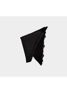 LOUISE LACE SCARF BLACK BOW19