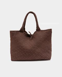MIA SUEDE SOFT SQUARE BAG BROWN BOW19