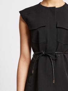 CLOVER TIE WAISTCOAT BLACK FRENCH CONNECTION