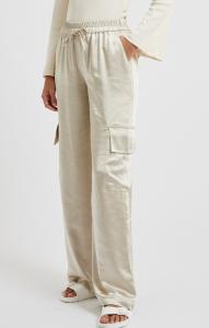 CHLOETTA CARGO TROUSERS SILVER LINNING FRENCH CONNECTION