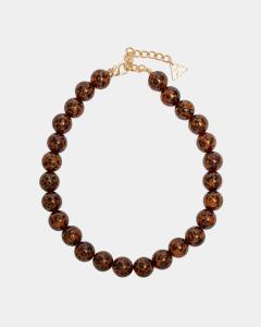 ZURI BEAD NECKLACE LEO BROWN BOW19
