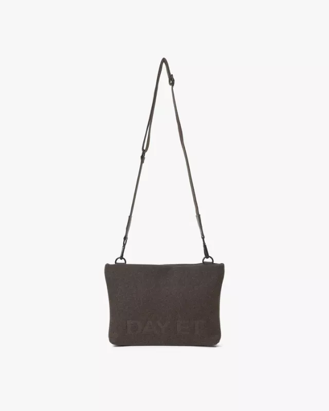 DAY WOOLEN CB POUCHY CHOCOLATE MELANGE DAY ET