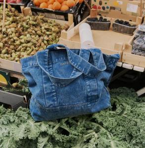 DAY WASHED DENIM CROSSBODY BAG MEDIUM DENIM DAY ET