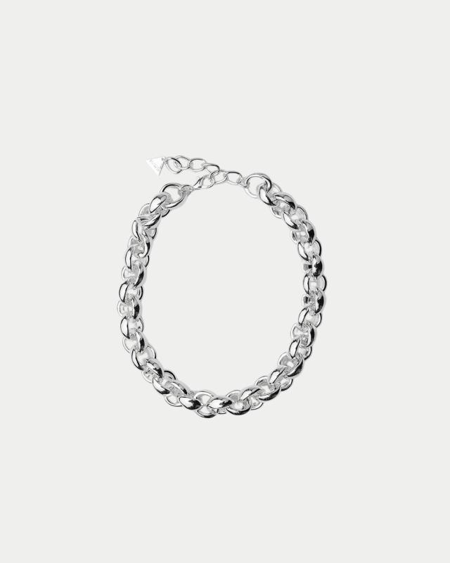 LEIA NECKLACE SILVER BOW19