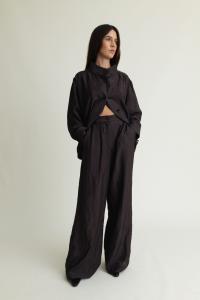 DREAMY PANTS CRINKEL ASH BROWN A PART OF THE ART