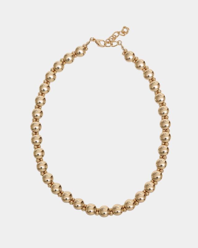 AVA PETITE NECKLACE GOLD BOW19