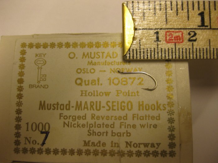 Mustad 10872 No.13(7) Maru-Seigo