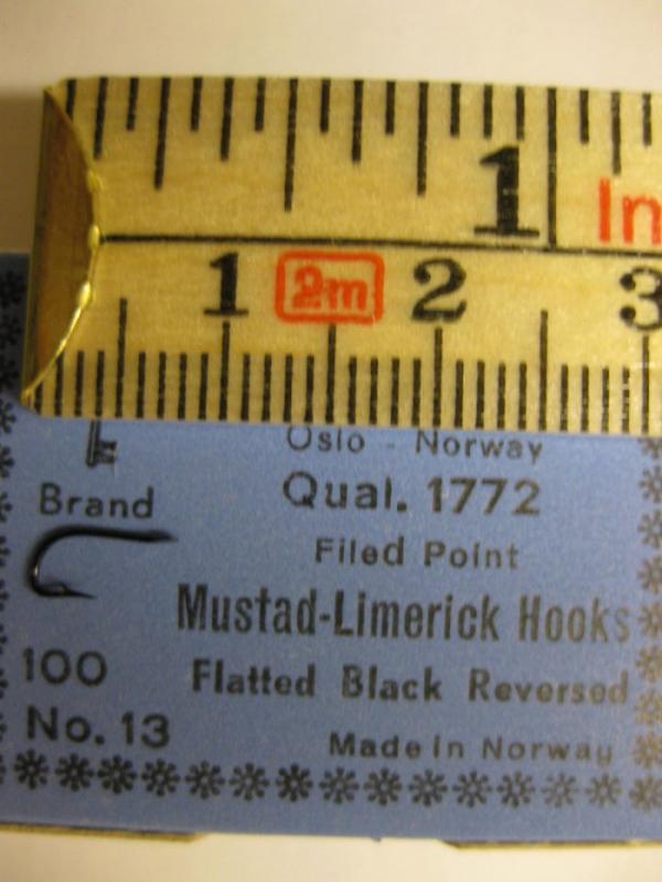 Mustad 1772 No.13 Limerick