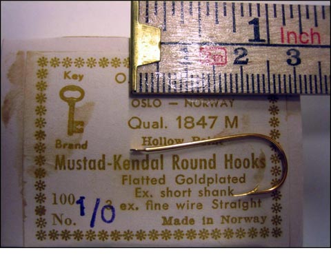 Mustad 1847M No.1/0 Kendal
