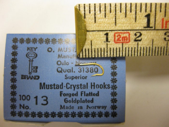 Mustad 31380 No.13 Crystal