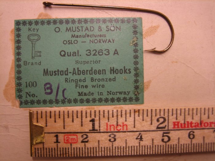 Mustad 3263A No.3/0 Aberdeen