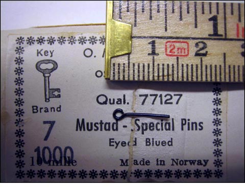 Mustad 77127 No.7 Special Pins